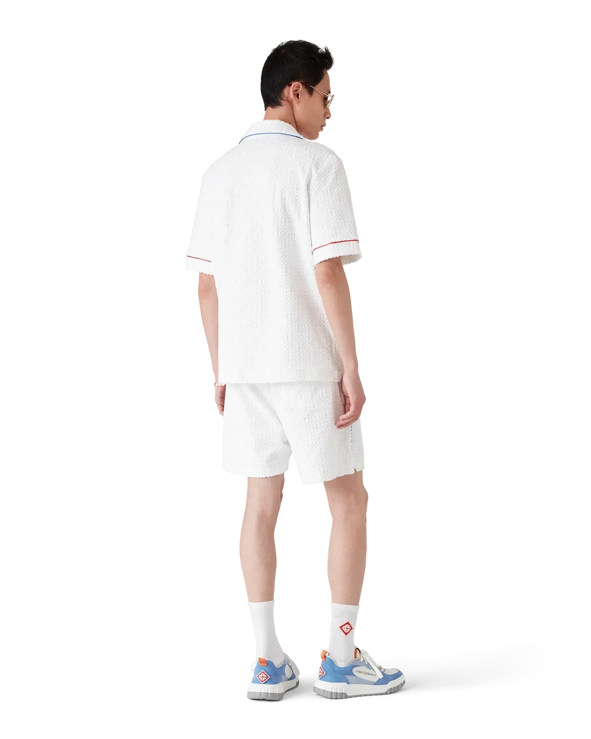 Monogram Jacquard Towelling Shorts | Casablanca Paris | Image 3