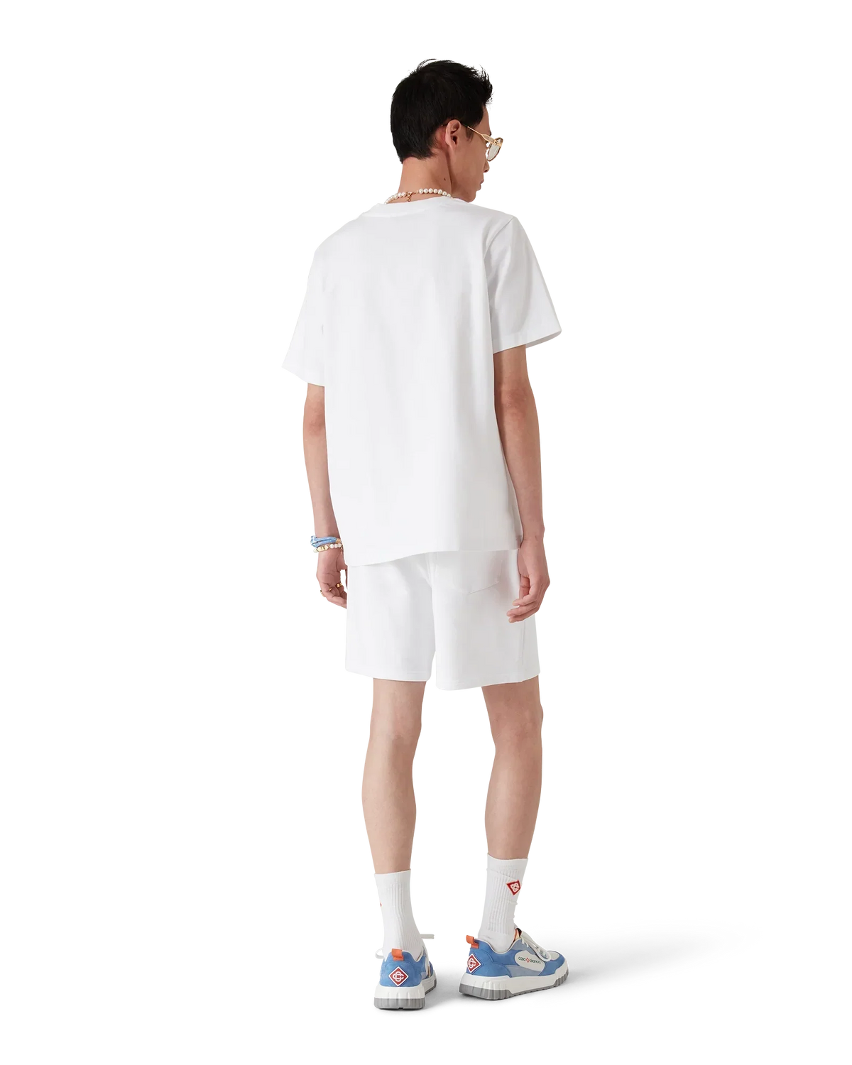 Tennis Club Icon Short Sleeve T-Shirt | Casablanca Paris | Image 3