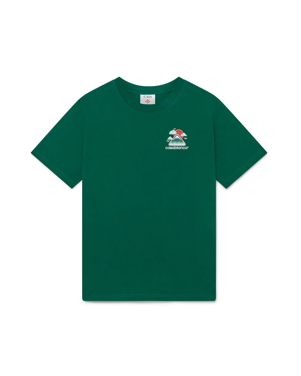 Montagne Ondulee Short Sleeve T-Shirt | Casablanca Paris | Image 1