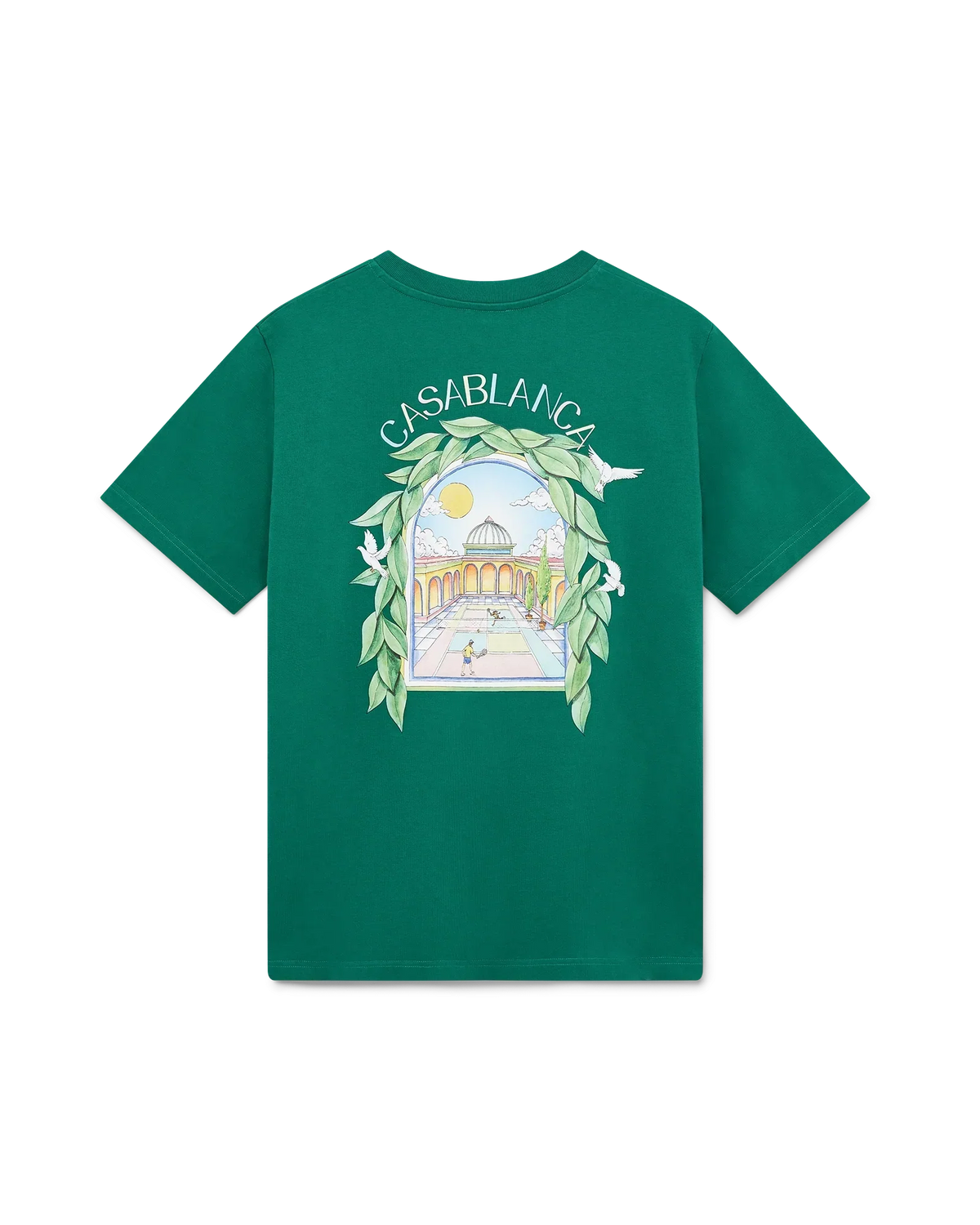 L'Arche De Tennis Short Sleeve T-Shirt | Casablanca Paris | Image 1