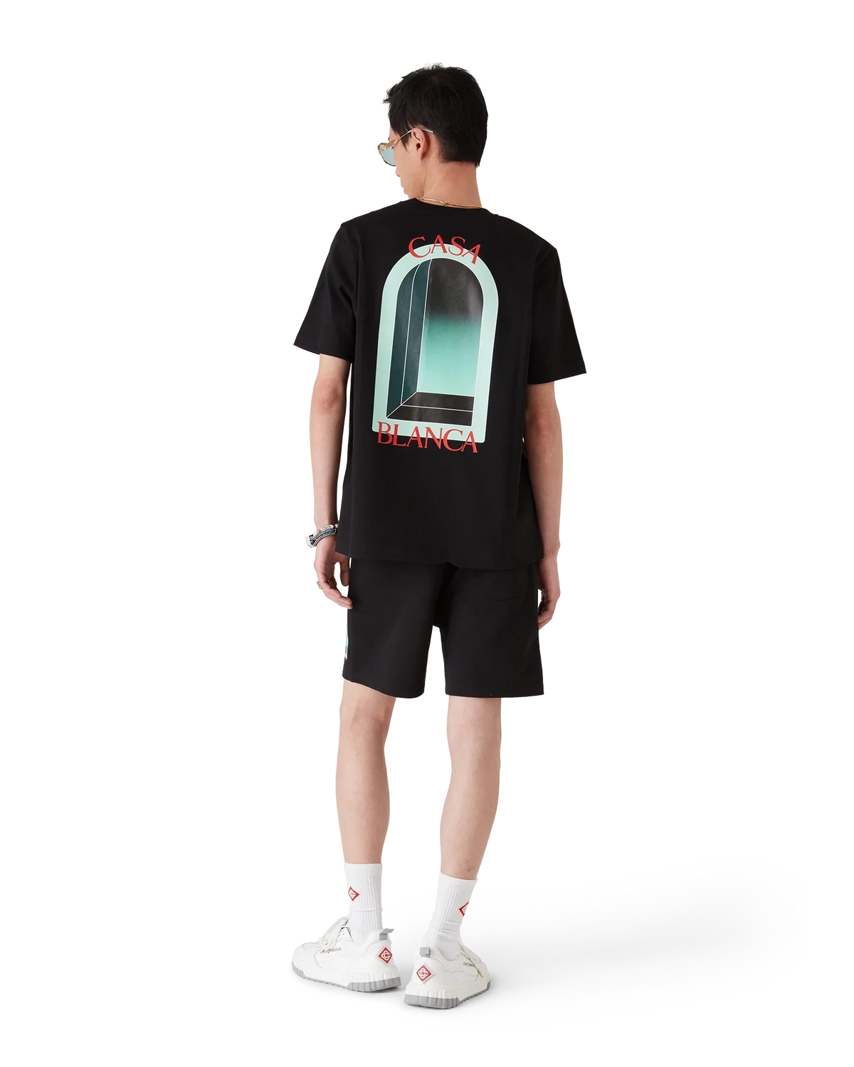 L'Arche Short Sleeve T-Shirt | Casablanca Paris | Image 3