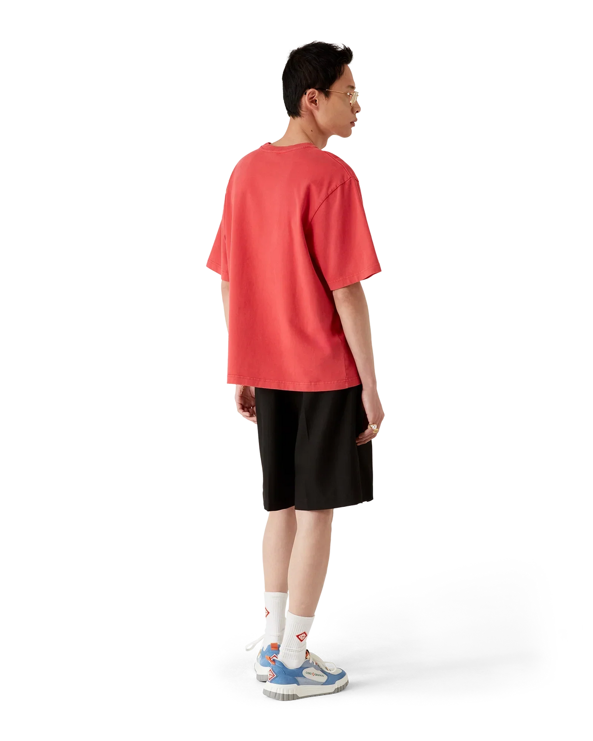 Chrome Short Sleeve T-Shirt | Casablanca Paris | Image 3