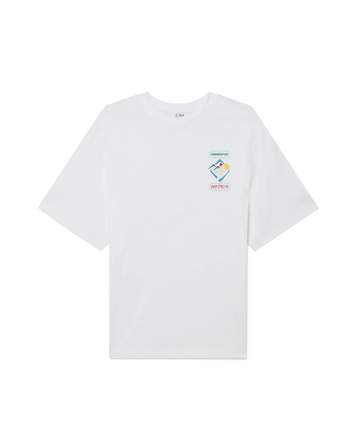 Montagne Sportif Short Sleeve T-Shirt | Casablanca Paris | Image 1