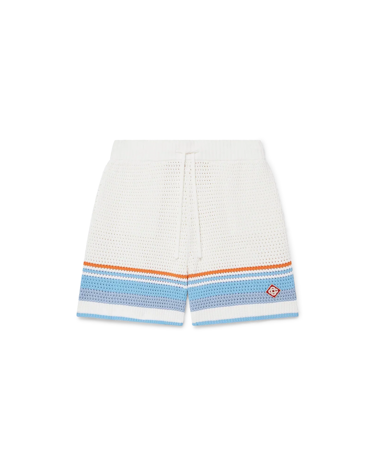 Cotton Tennis Crochet Shorts | Casablanca Paris | Image 1