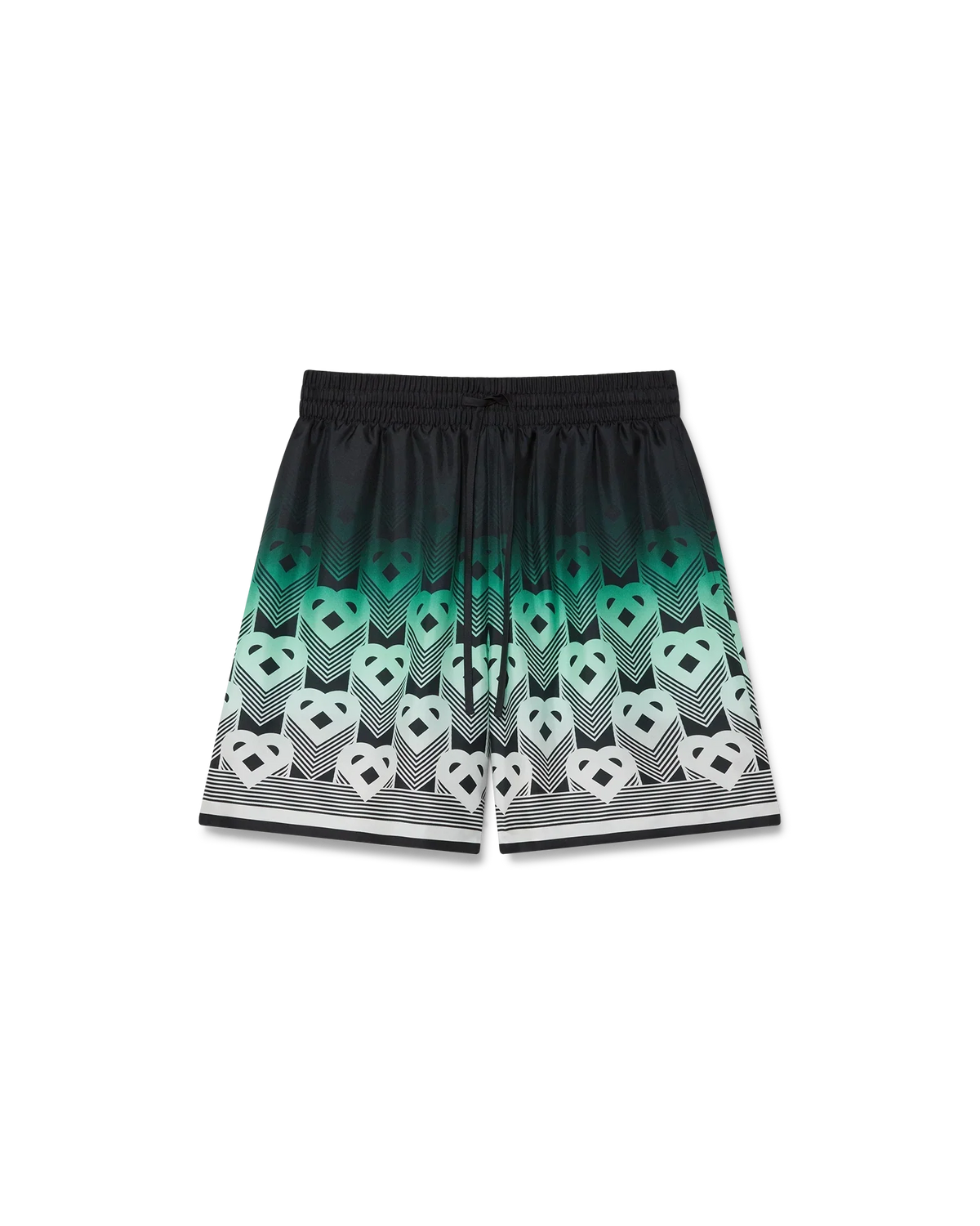 Gradient Monogram Silk Shorts | Casablanca Paris | Image 1