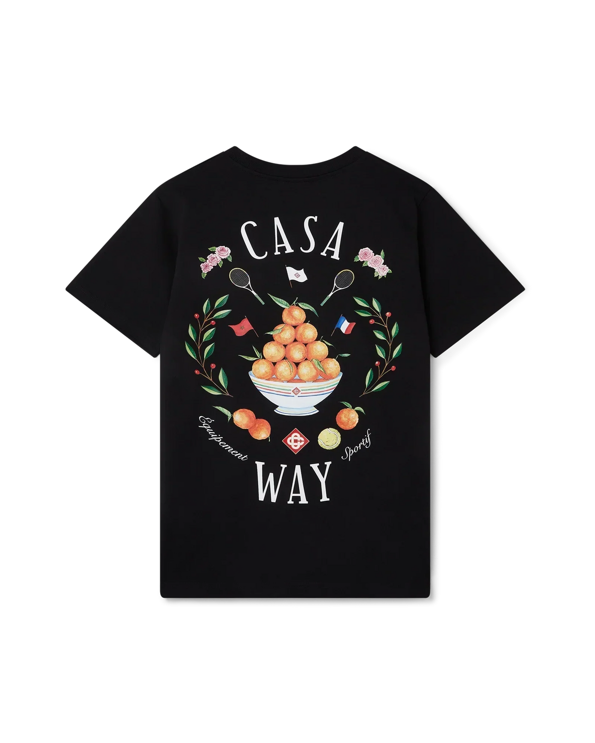 Casa Way Short Sleeve T-Shirt | Casablanca Paris | Image 1