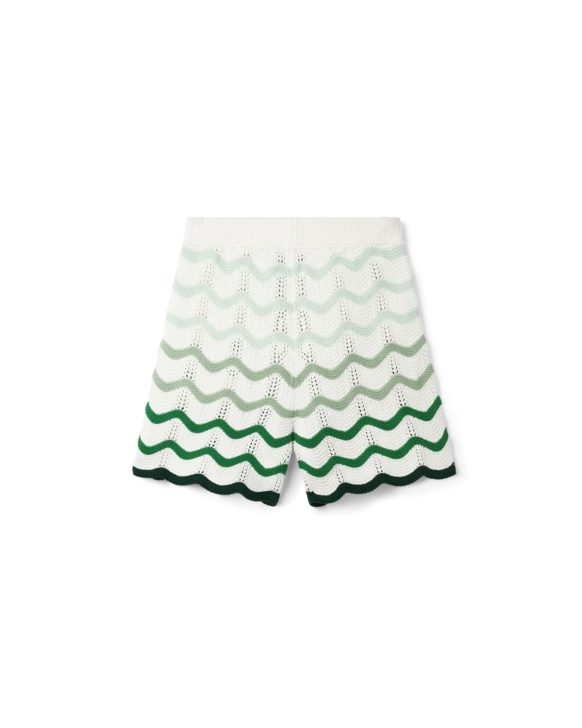Wavy Gradient Crochet Shorts | Casablanca Paris | Image 6