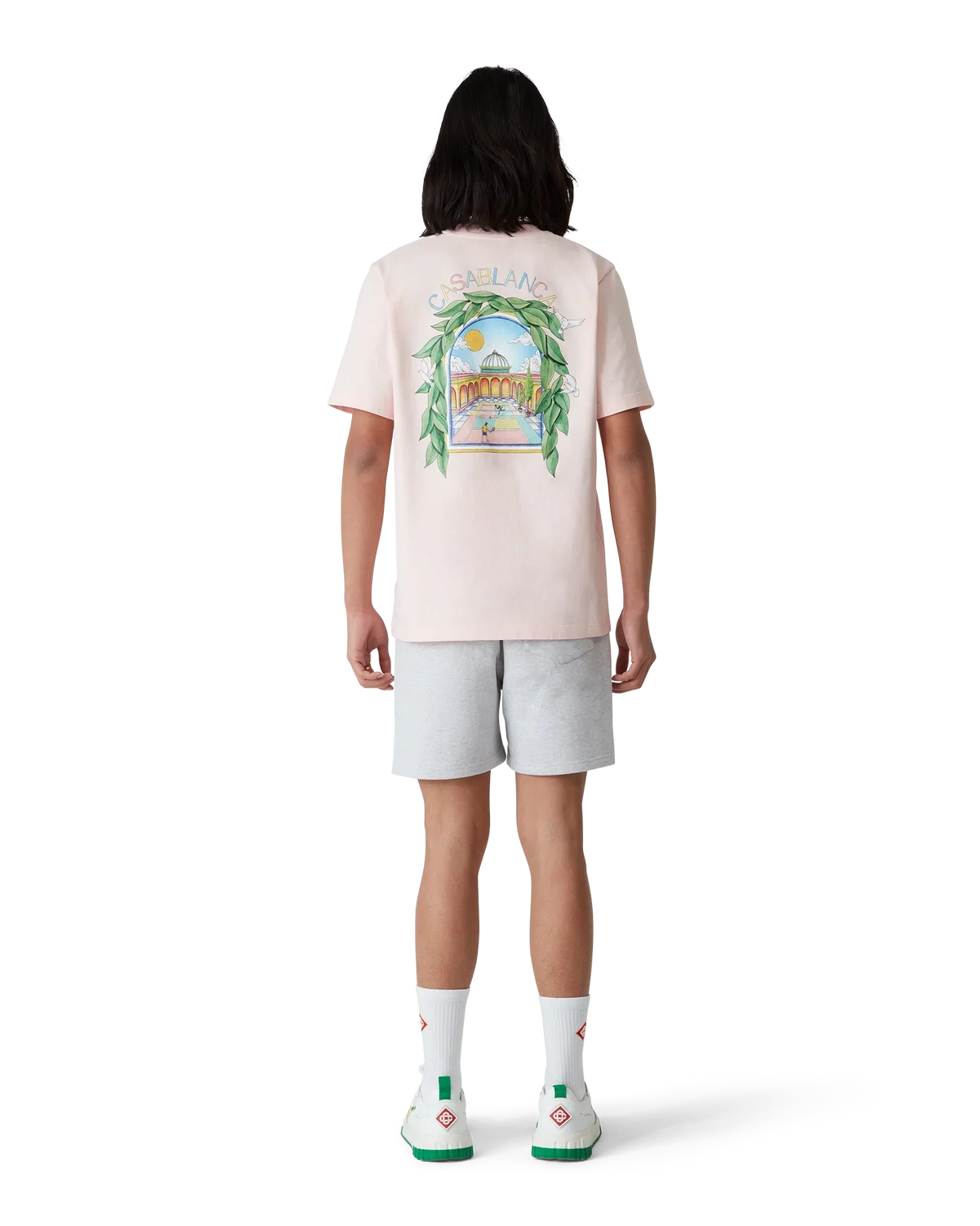 L'Arche De Tennis Sweatshorts | Casablanca Paris | Image 3