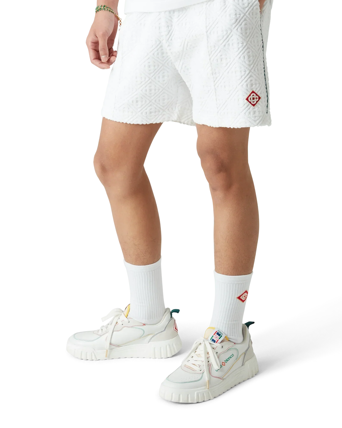 Monogram Towelling Shorts | Casablanca Paris | Image 4
