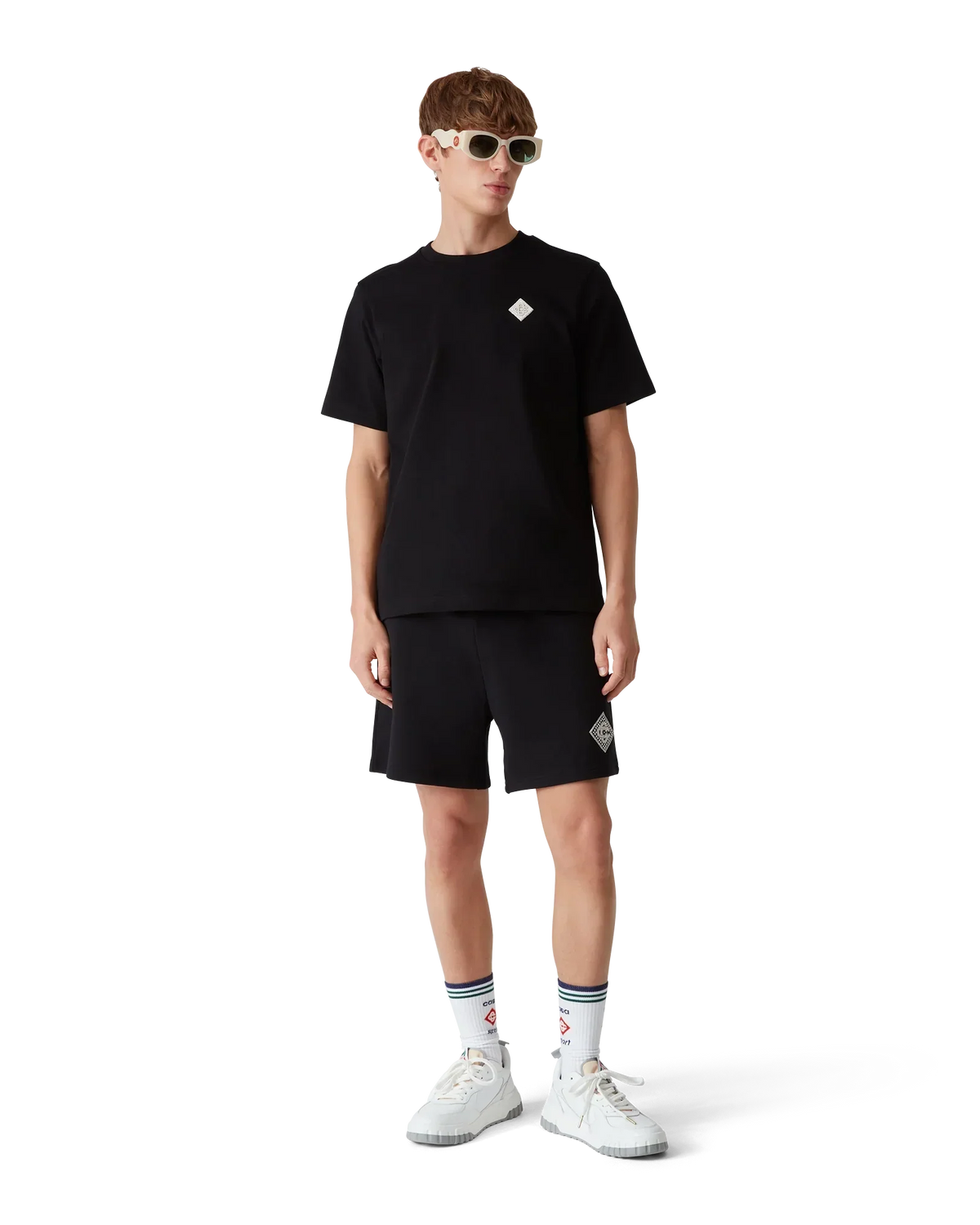 Pearl Diamond Sweatshorts | Casablanca Paris | Image 2