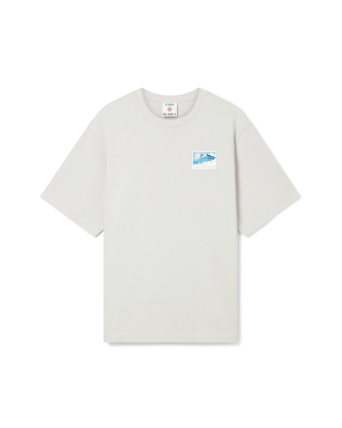 Greek Temple Short Sleeve T-Shirt | Casablanca Paris | Image 1