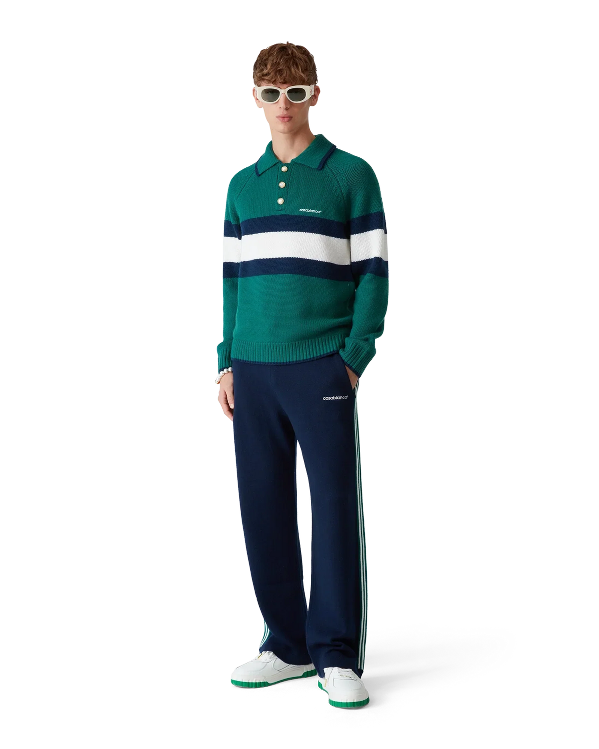 Colourblock Polo Shirt | Casablanca Paris | Image 2