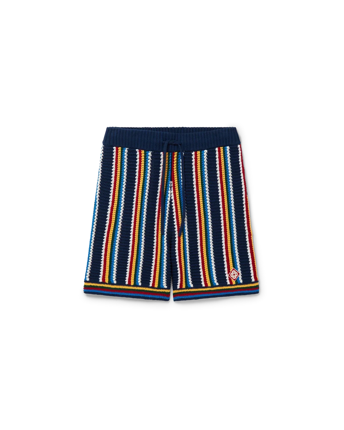 Crochet Stripe Shorts | Casablanca Paris | Image 1