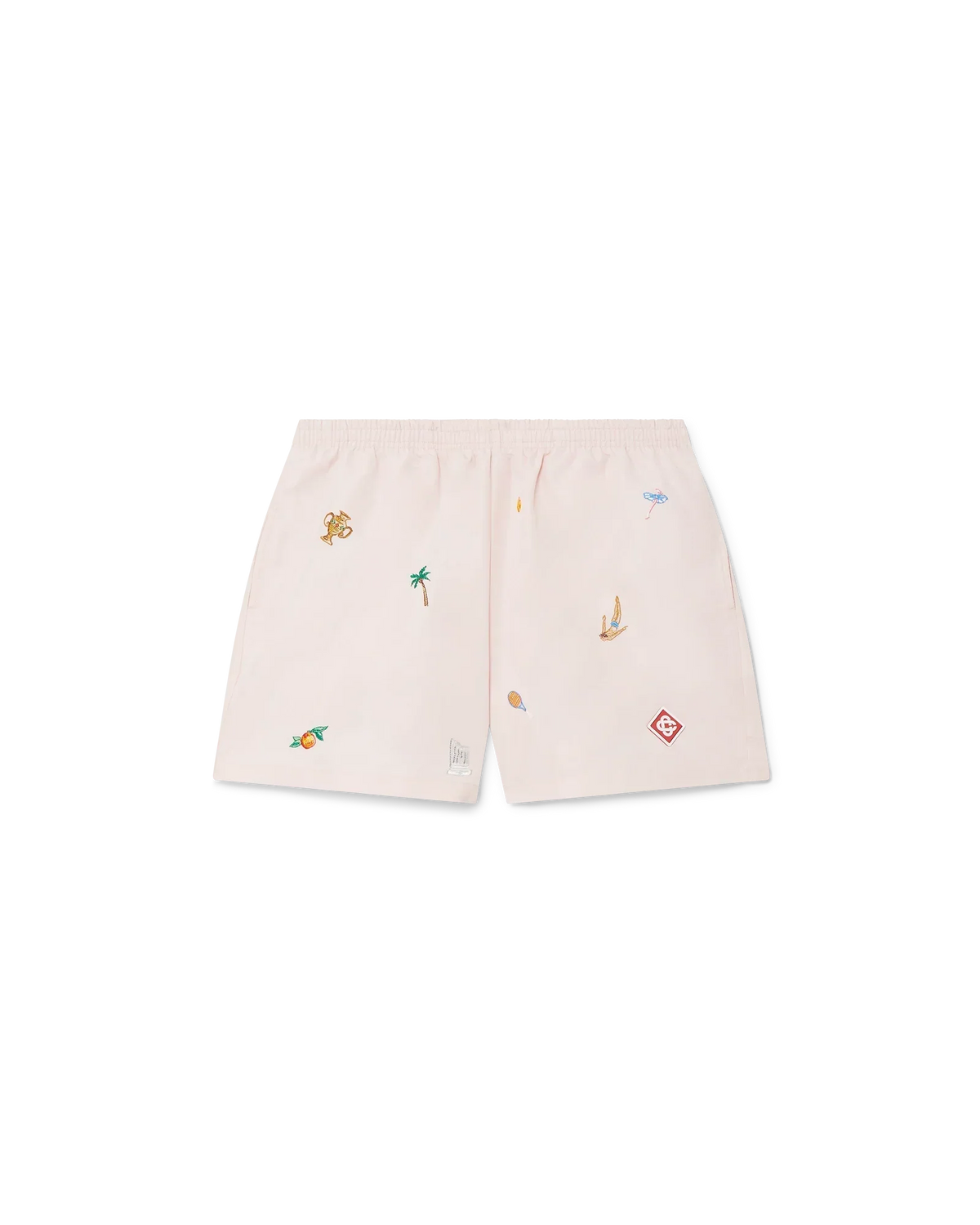 Embroidered Motif Swim Shorts | Casablanca Paris | Image 1