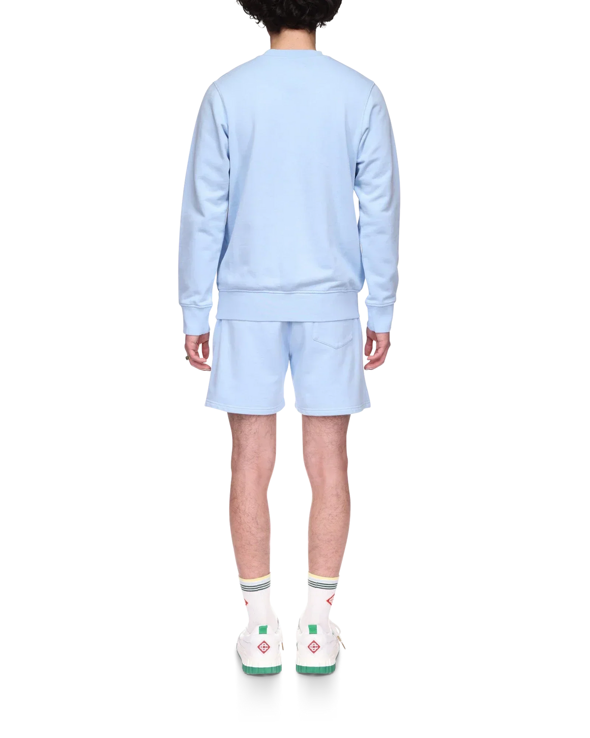 Blue Coachella Valley Sweatshorts | Casablanca Paris | Image 4