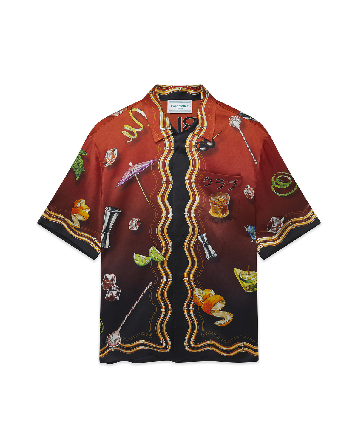 Casa Club Sunset Silk Shirt | Casablanca Paris | Image 5