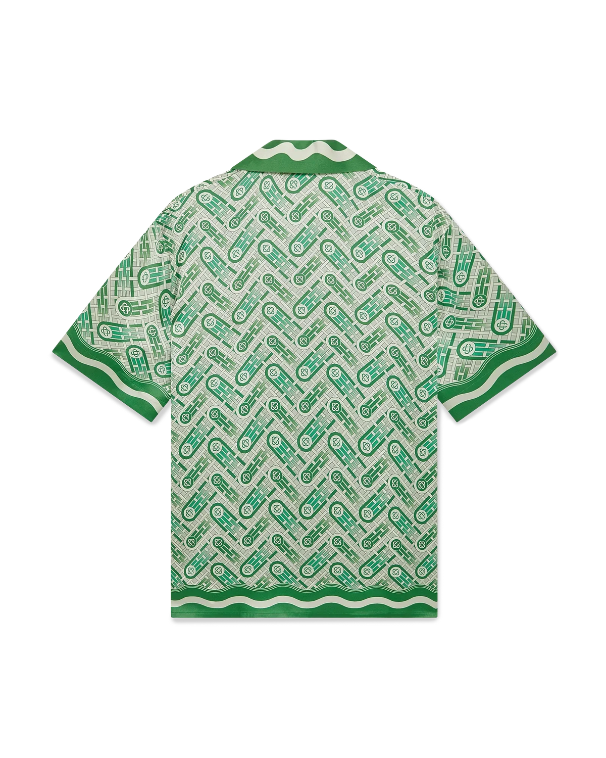 Ping Pong Short Sleeve Silk Shirt | Casablanca Paris | Image 10