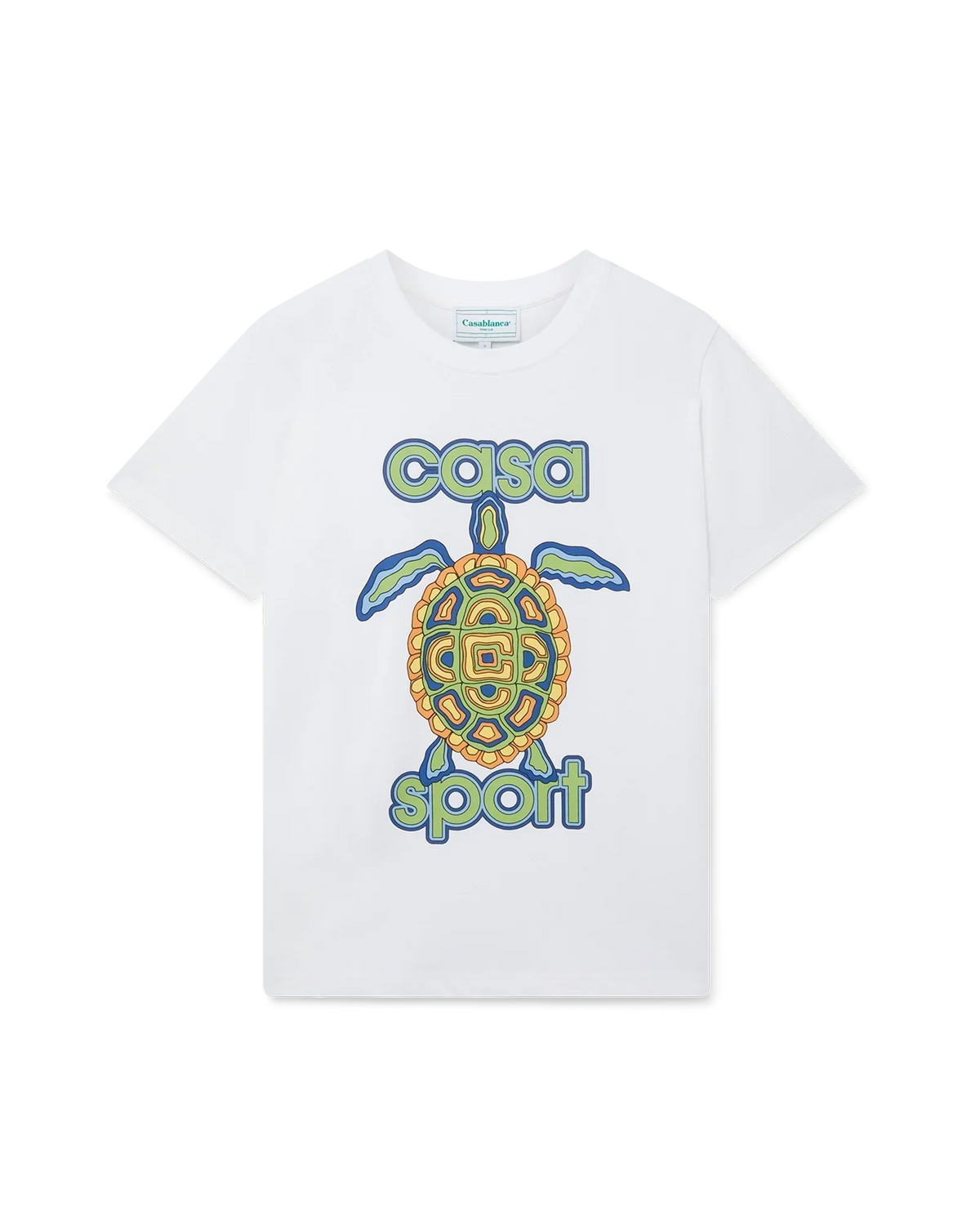 Casa Turtle Short Sleeve T-Shirt | Casablanca Paris | Image 1