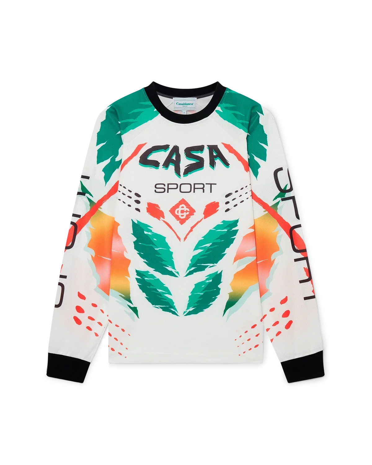 Casa Moto Long Sleeve T-Shirt | Casablanca Paris | Image 1