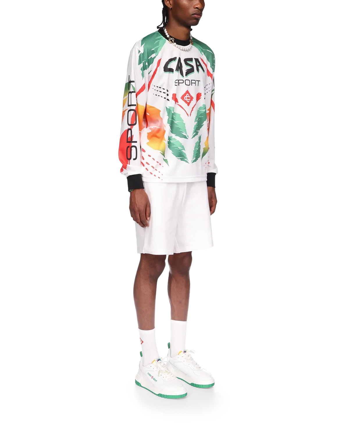 Casa Moto Long Sleeve T-Shirt | Casablanca Paris | Image 5
