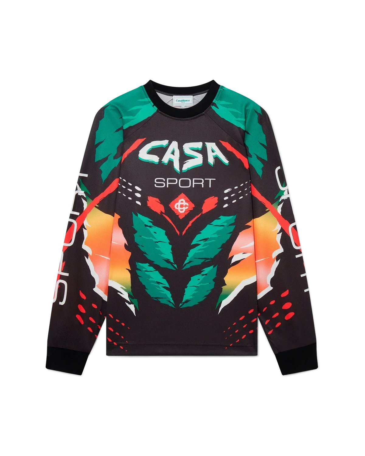 Casa Moto Long Sleeve T-Shirt | Casablanca Paris | Image 1