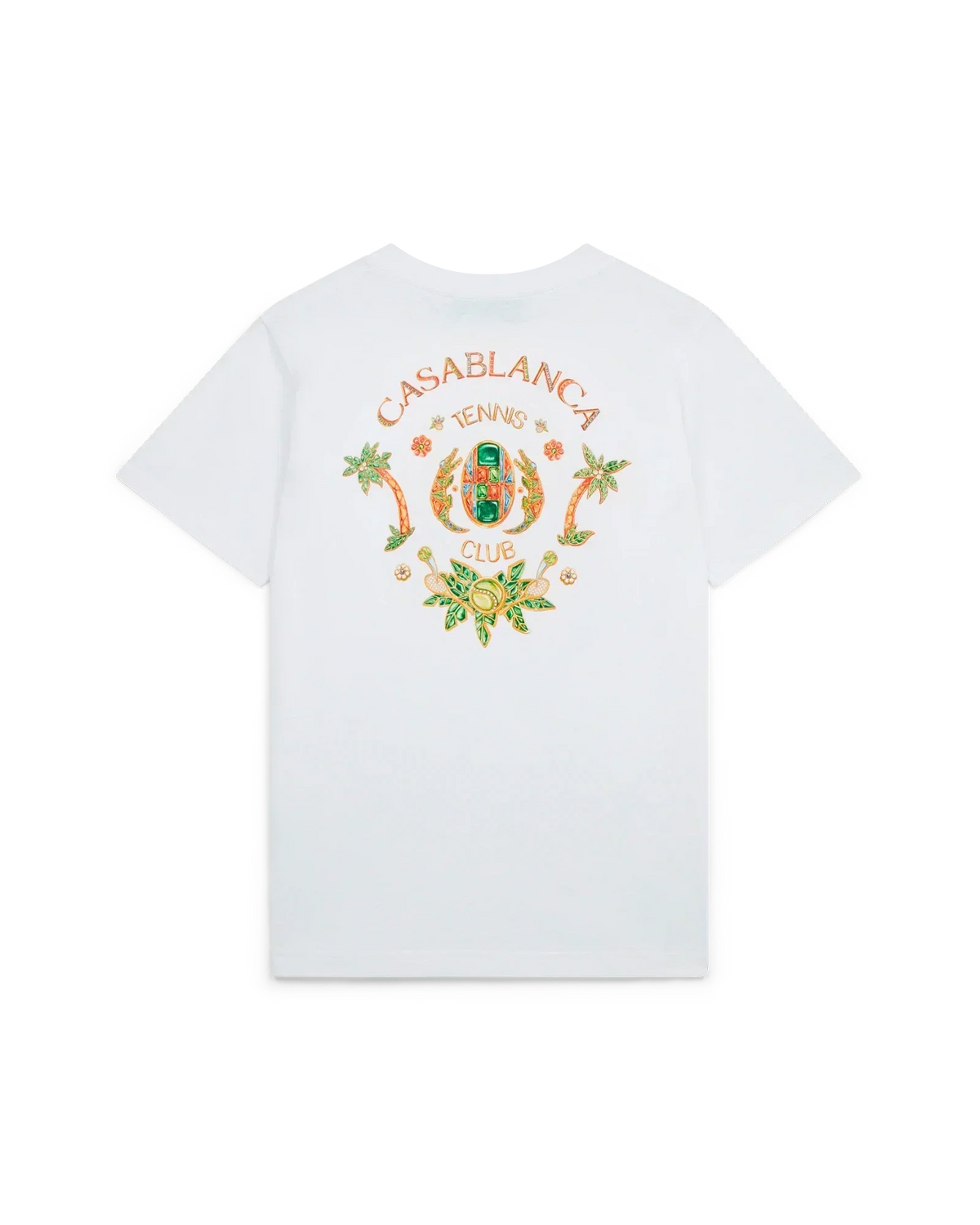 Joyaux D'Afrique Tennis Club Short Sleeve T-Shirt | Casablanca Paris | Image 1