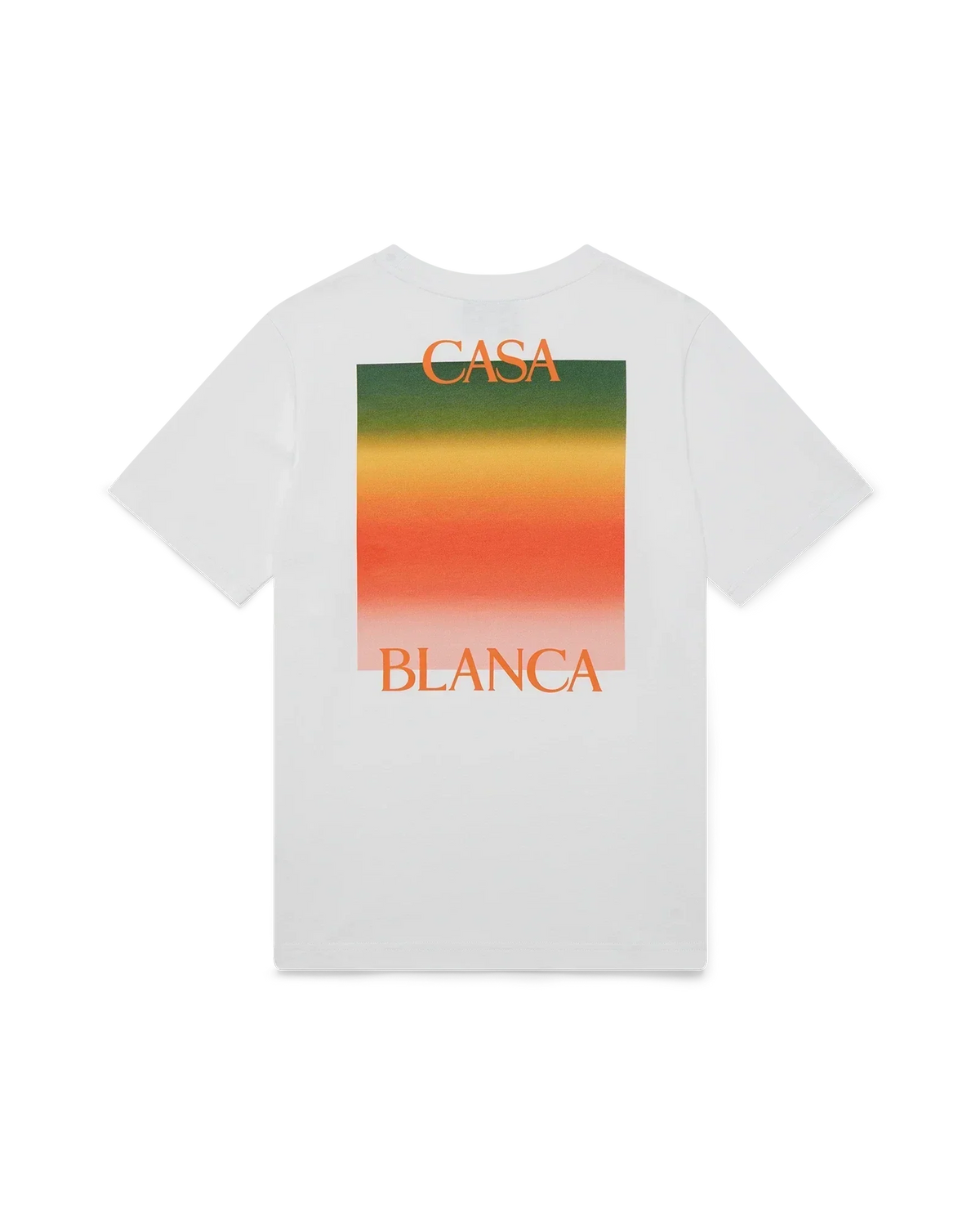 Gradient Casa Logo Short Sleeve T-Shirt | Casablanca Paris | Image 1