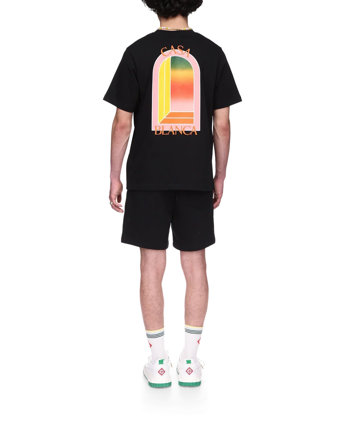 Gradient L'Arche Short Sleeve T-Shirt | Casablanca Paris | Image 2
