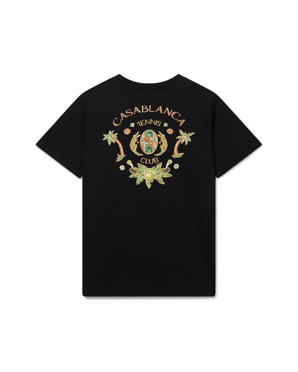 Joyaux D'Afrique Tennis Club Short Sleeve T-Shirt | Casablanca Paris | Image 1