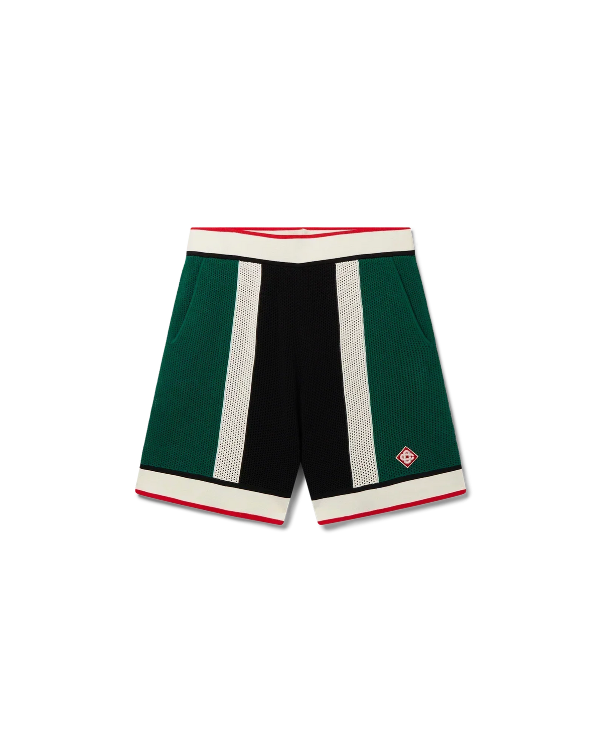 Striped Mesh Shorts | Casablanca Paris | Image 1