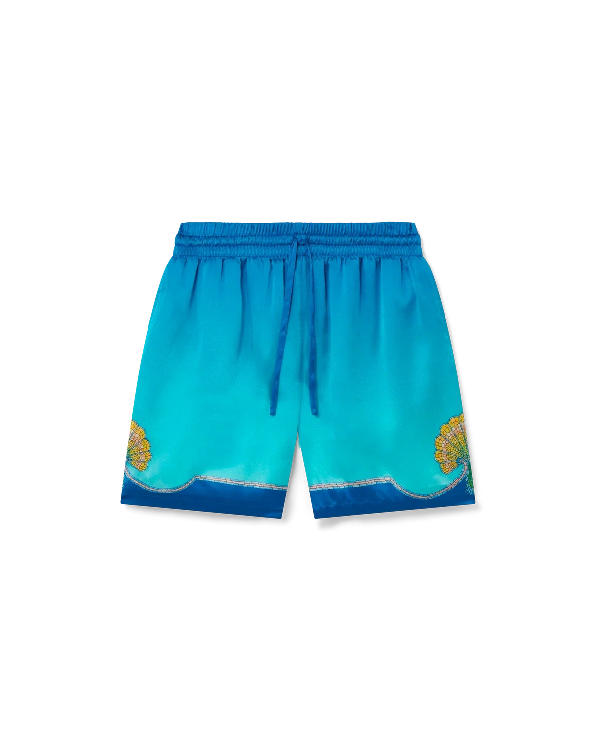 Coquillage Coloré Silk Shorts | Casablanca Paris | Image 1