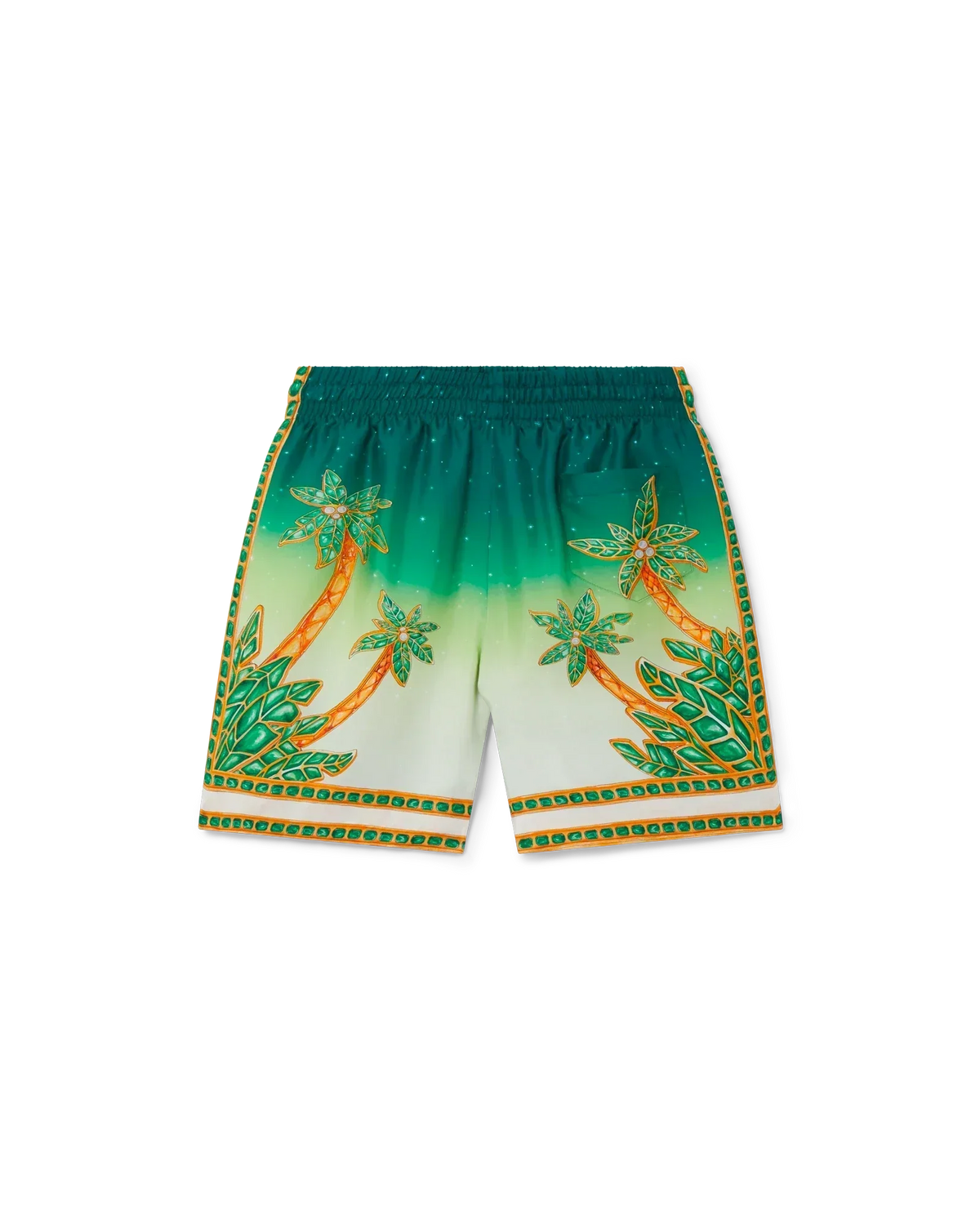 Joyaux D'Afrique Silk Shorts | Casablanca Paris | Image 6