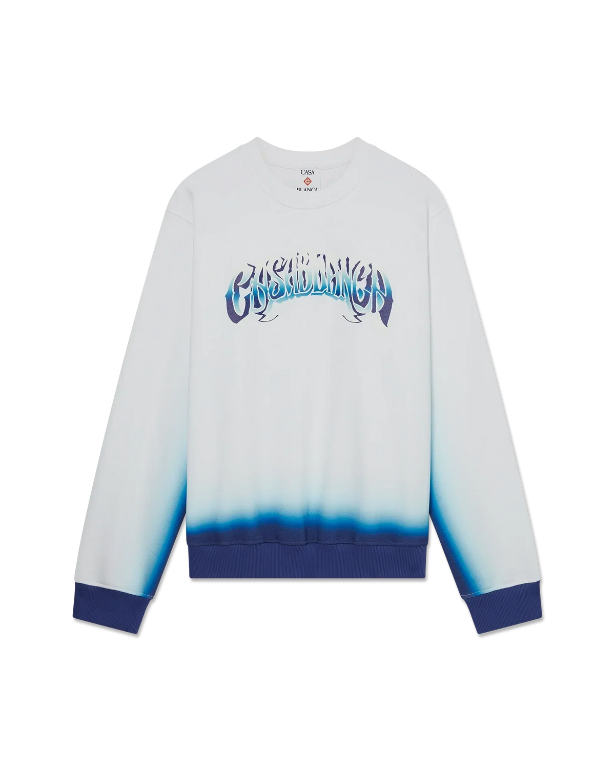 Blue Fade Sweatshirt | Casablanca Paris | Image 1