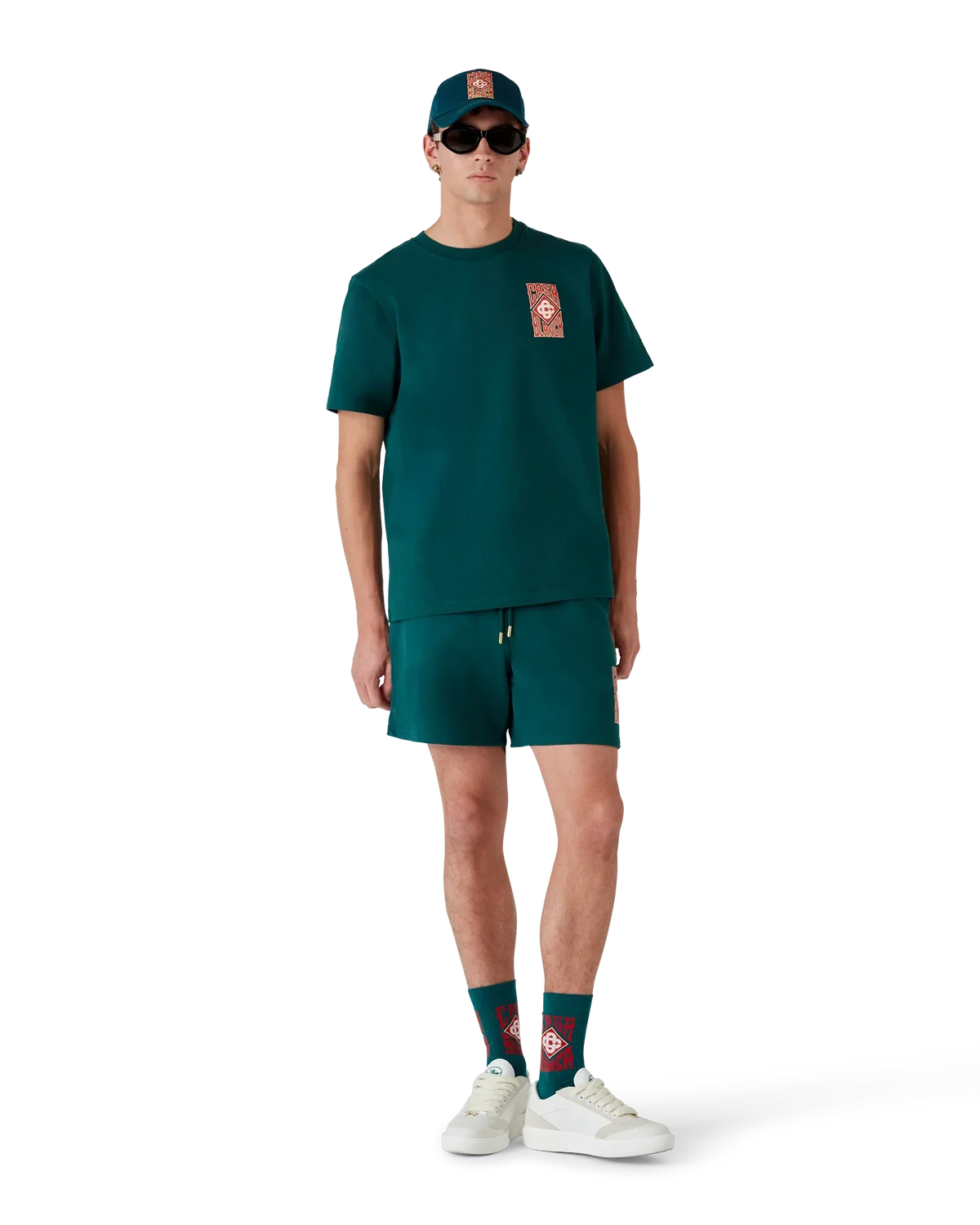 Gothic Logo Sweatshorts | Casablanca Paris | Image 2