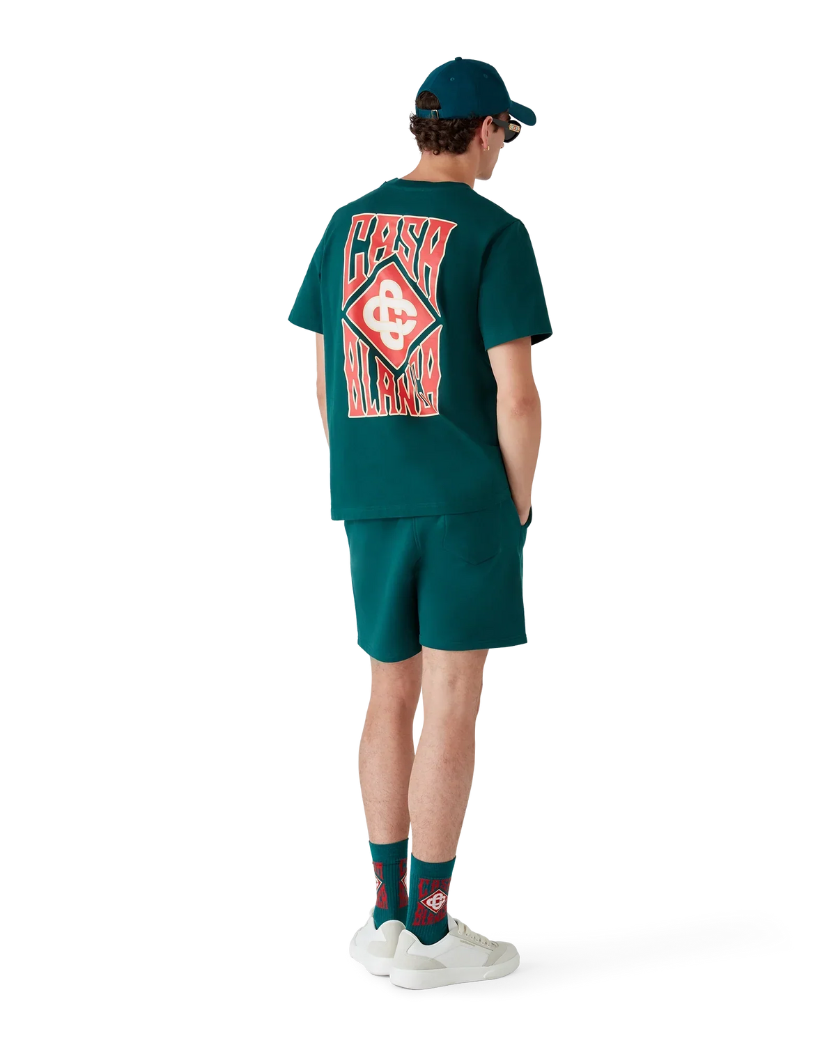 Gothic Logo Sweatshorts | Casablanca Paris | Image 3