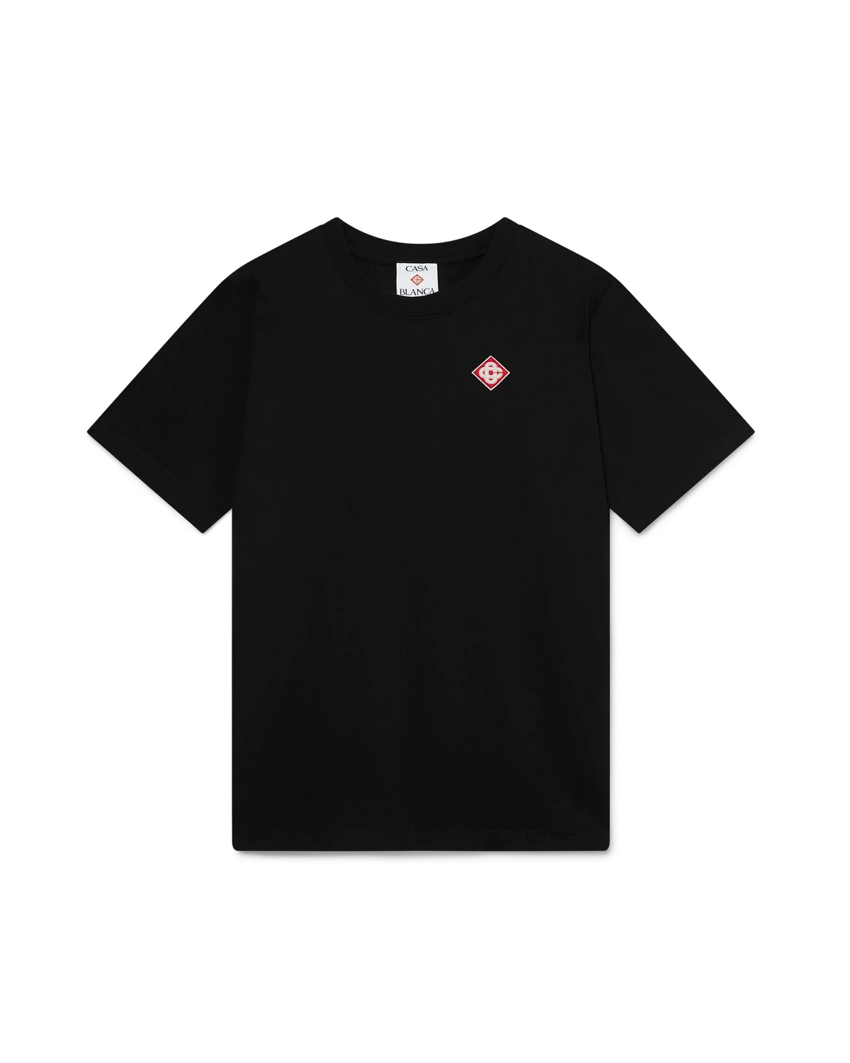 Black Diamond Logo Short Sleeve T-Shirt | Casablanca Paris | Image 1