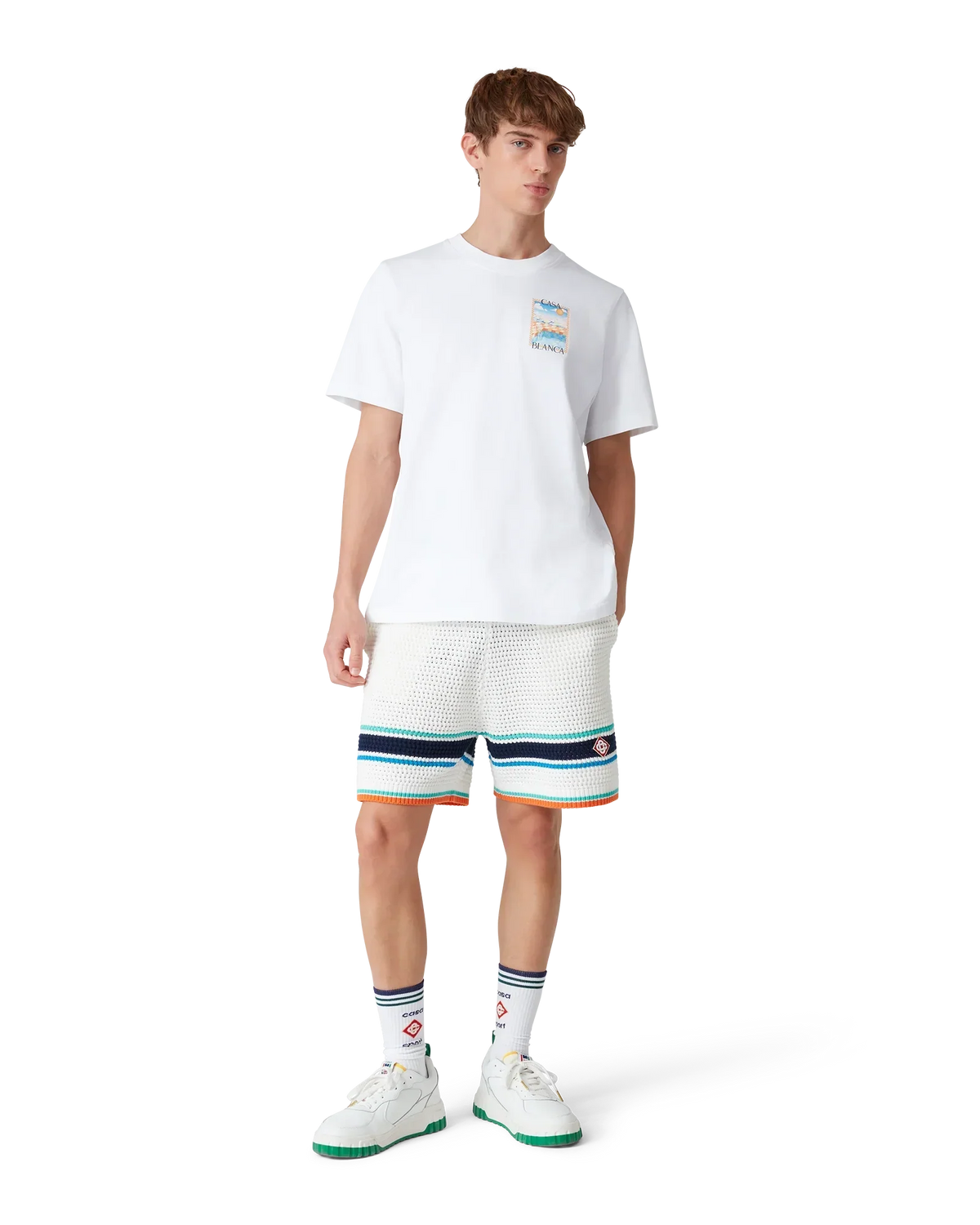 Surreal Pool Short Sleeve T-Shirt | Casablanca Paris | Image 3