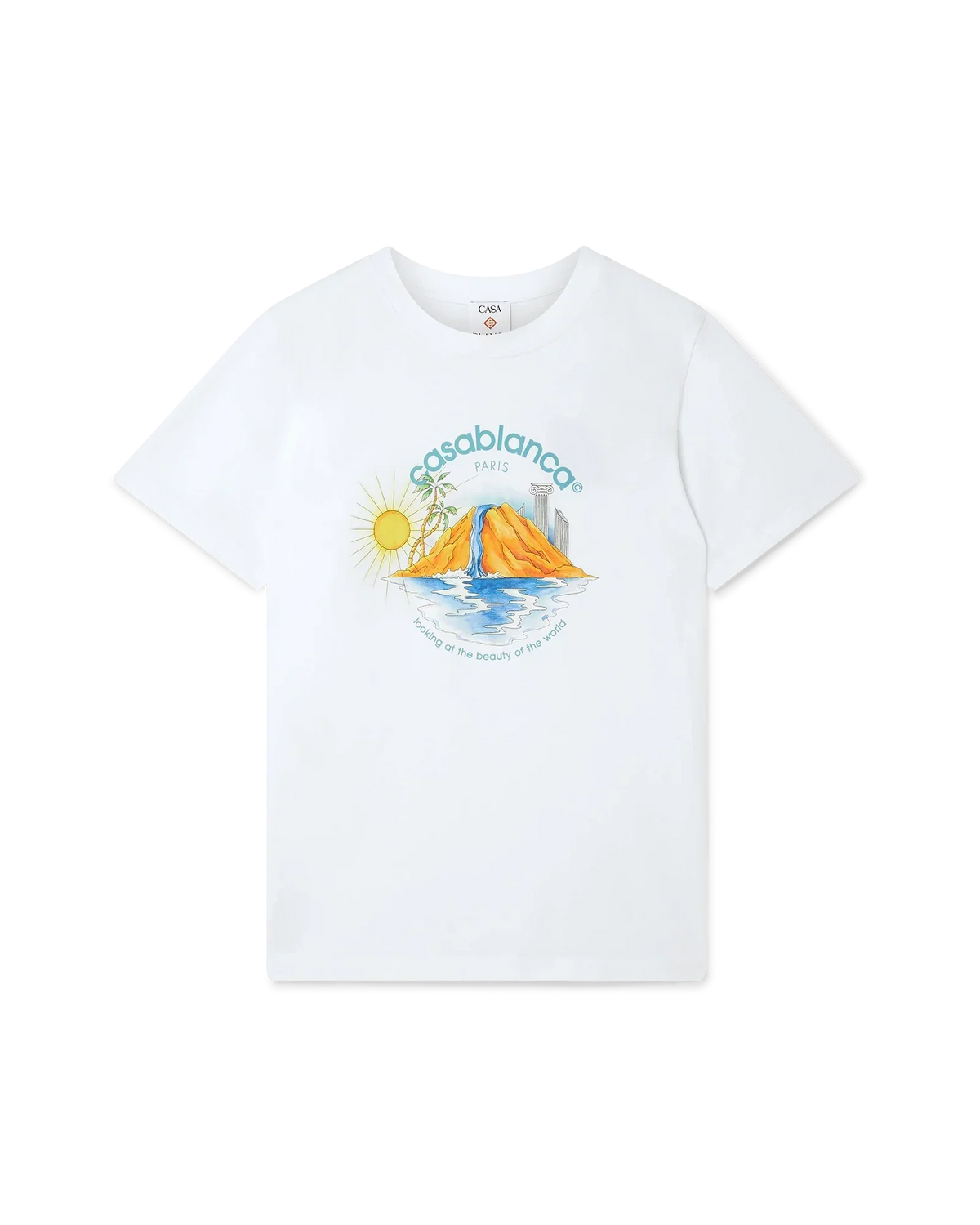 Oasis Short Sleeve Short Sleeve T-Shirt | Casablanca Paris | Image 1