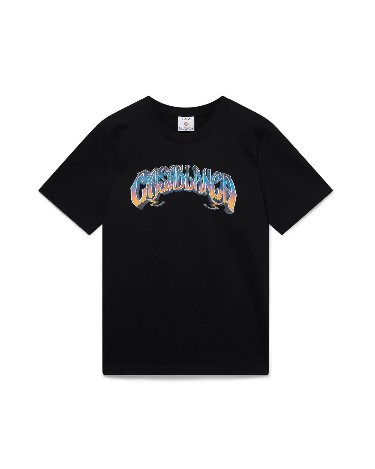 Gradient Gothic Short Sleeve T-Shirt | Casablanca Paris | Image 1