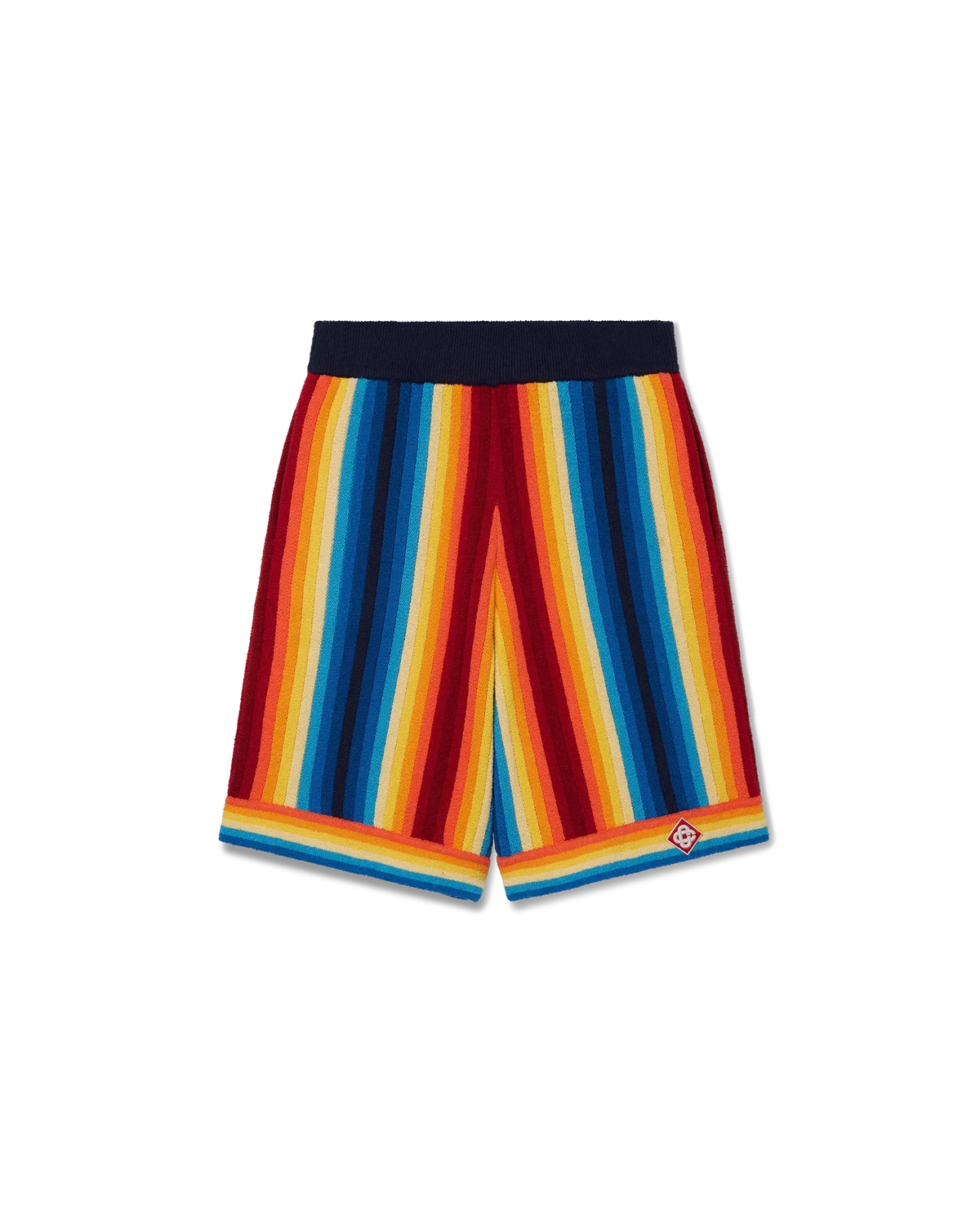 Gradient Stripe Towelling Shorts | Casablanca Paris | Image 1