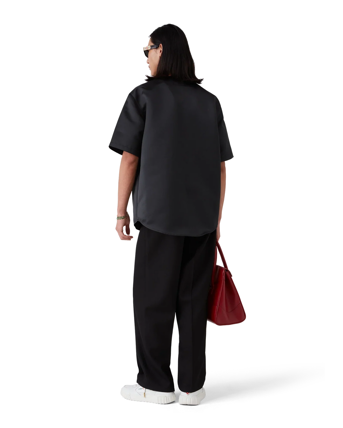 Gothic Baseball Short Sleeve Shirt | Casablanca Paris | Image 3