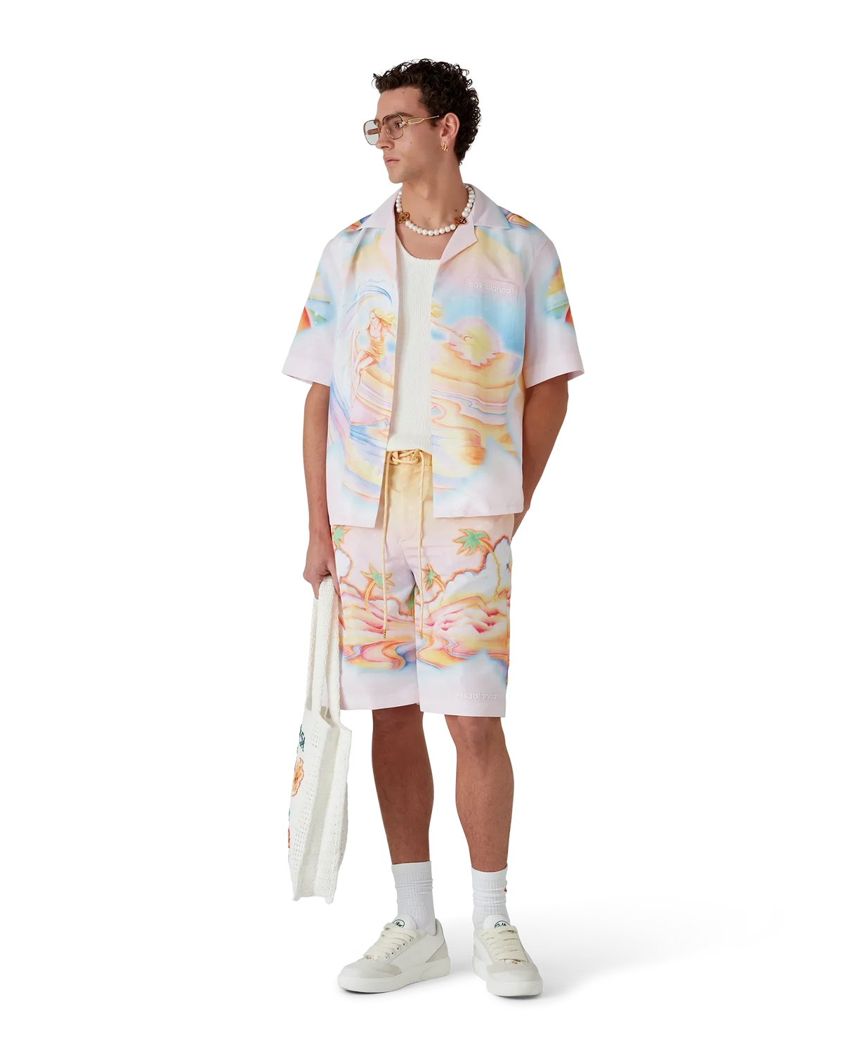 Psychedelic Nirvana Swim Shorts | Casablanca Paris | Image 2
