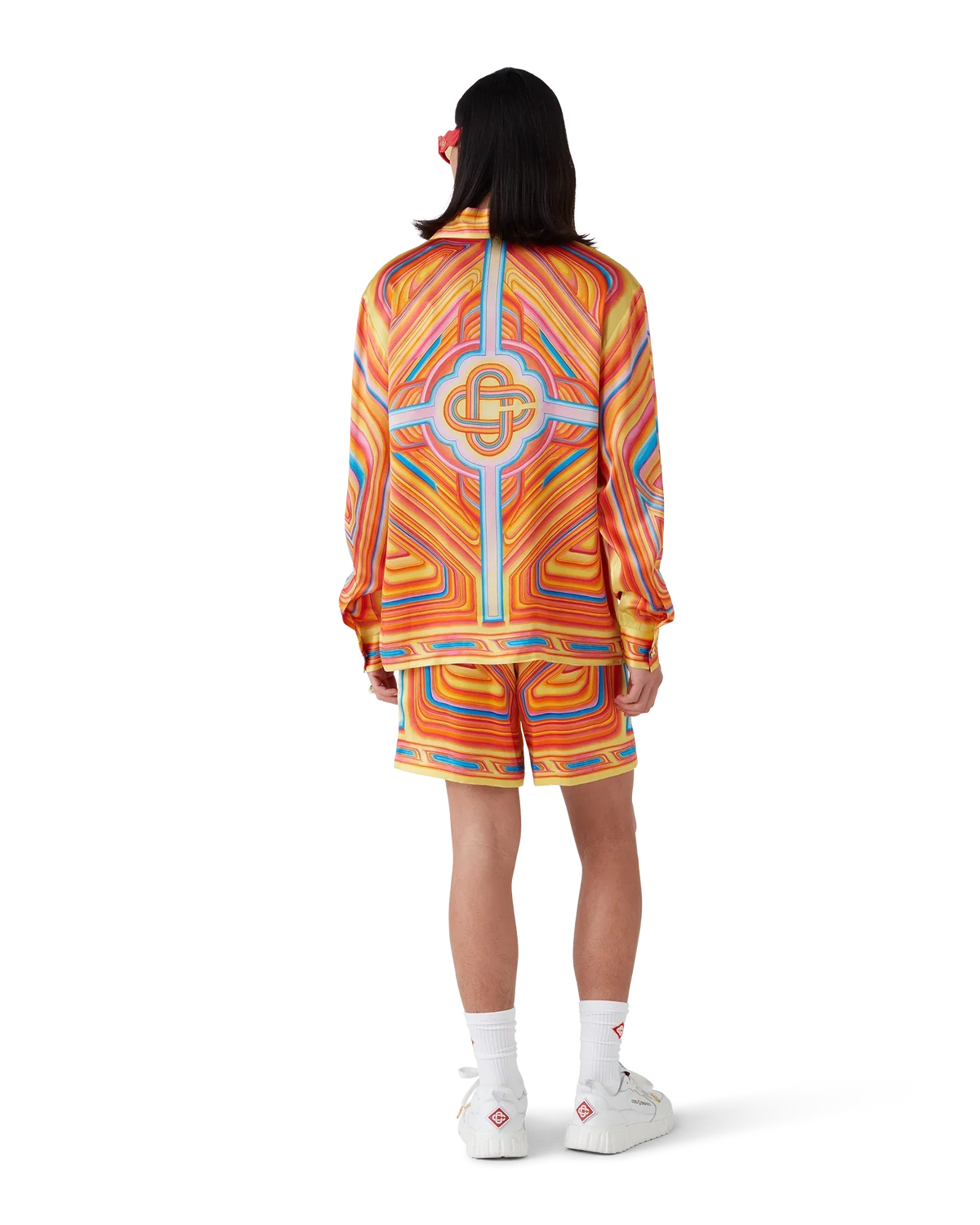 Low Rider Silk Shorts | Casablanca Paris | Image 3