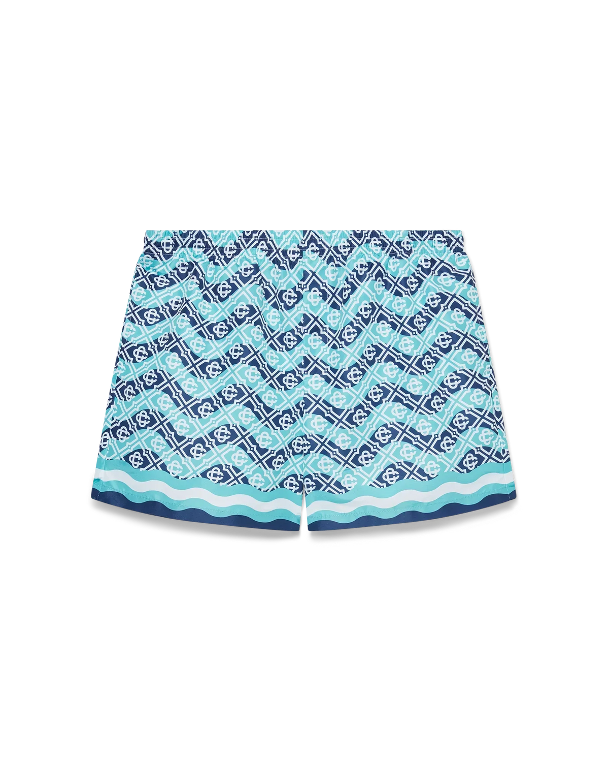 Monogram Wave Swim Shorts | Casablanca Paris | Image 1