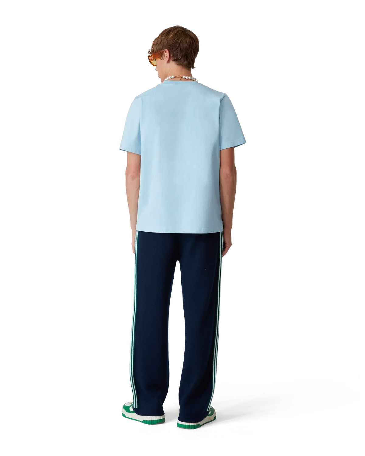 Metaphysical Tennis Icon Short Sleeve T-Shirt | Casablanca Paris | Image 3