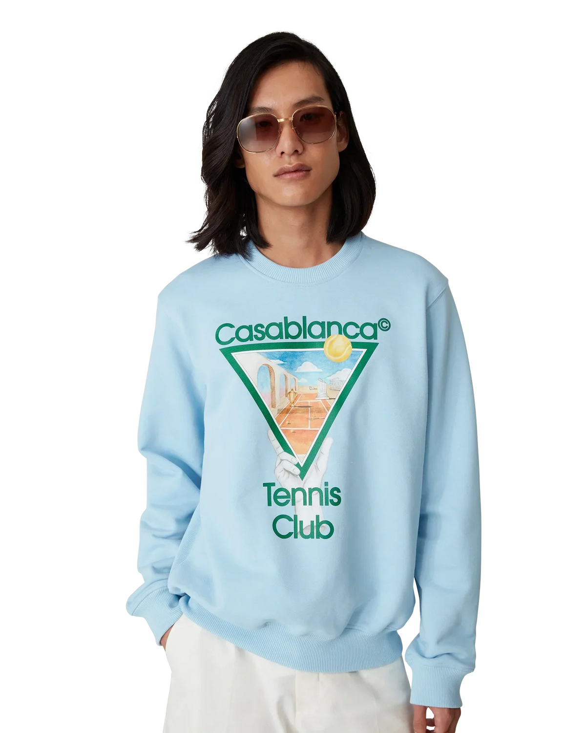 Metaphysical Tennis Icon Sweatshirt | Casablanca Paris | Image 5