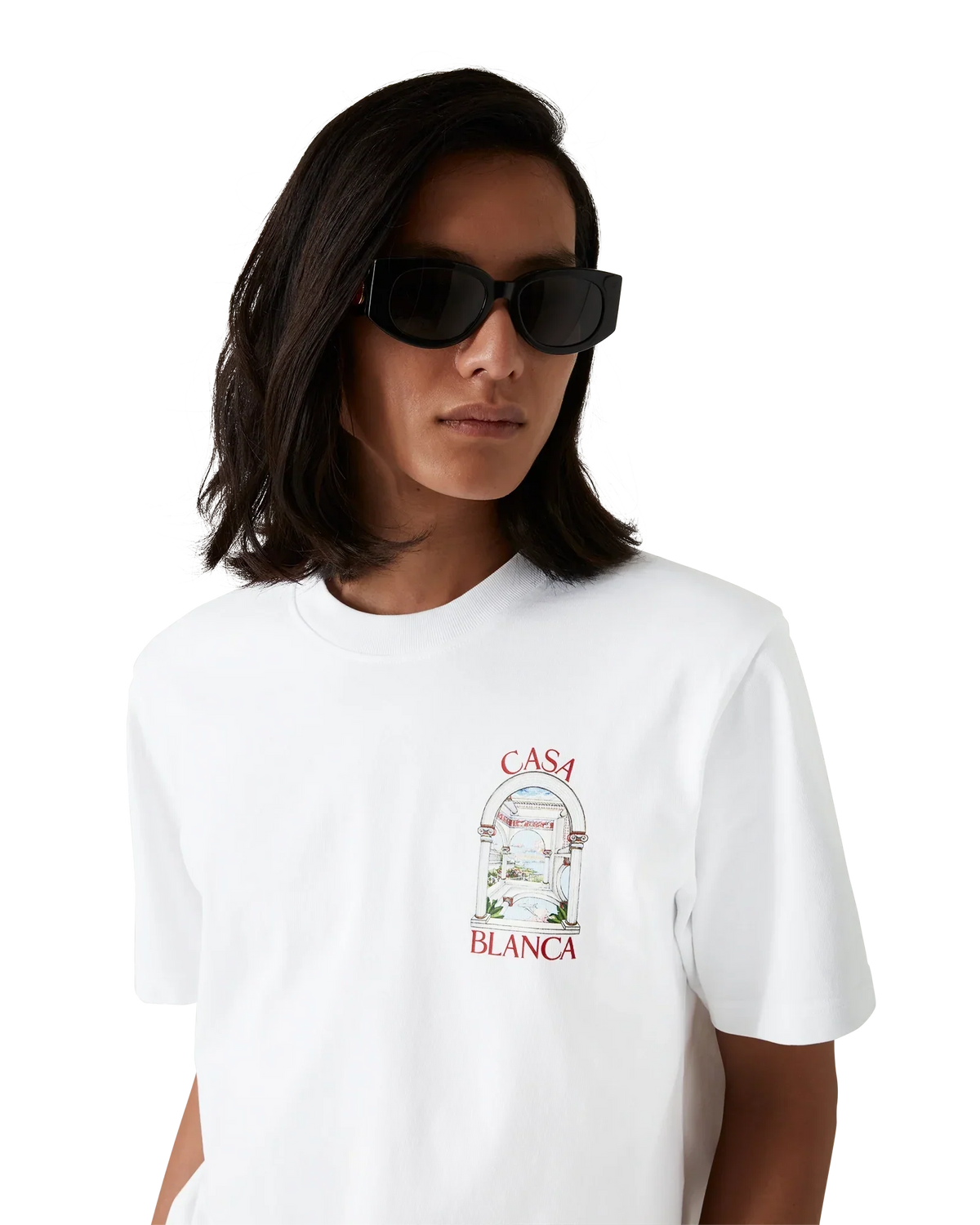 Le Passage Short Sleeve T-Shirt | Casablanca Paris | Image 8
