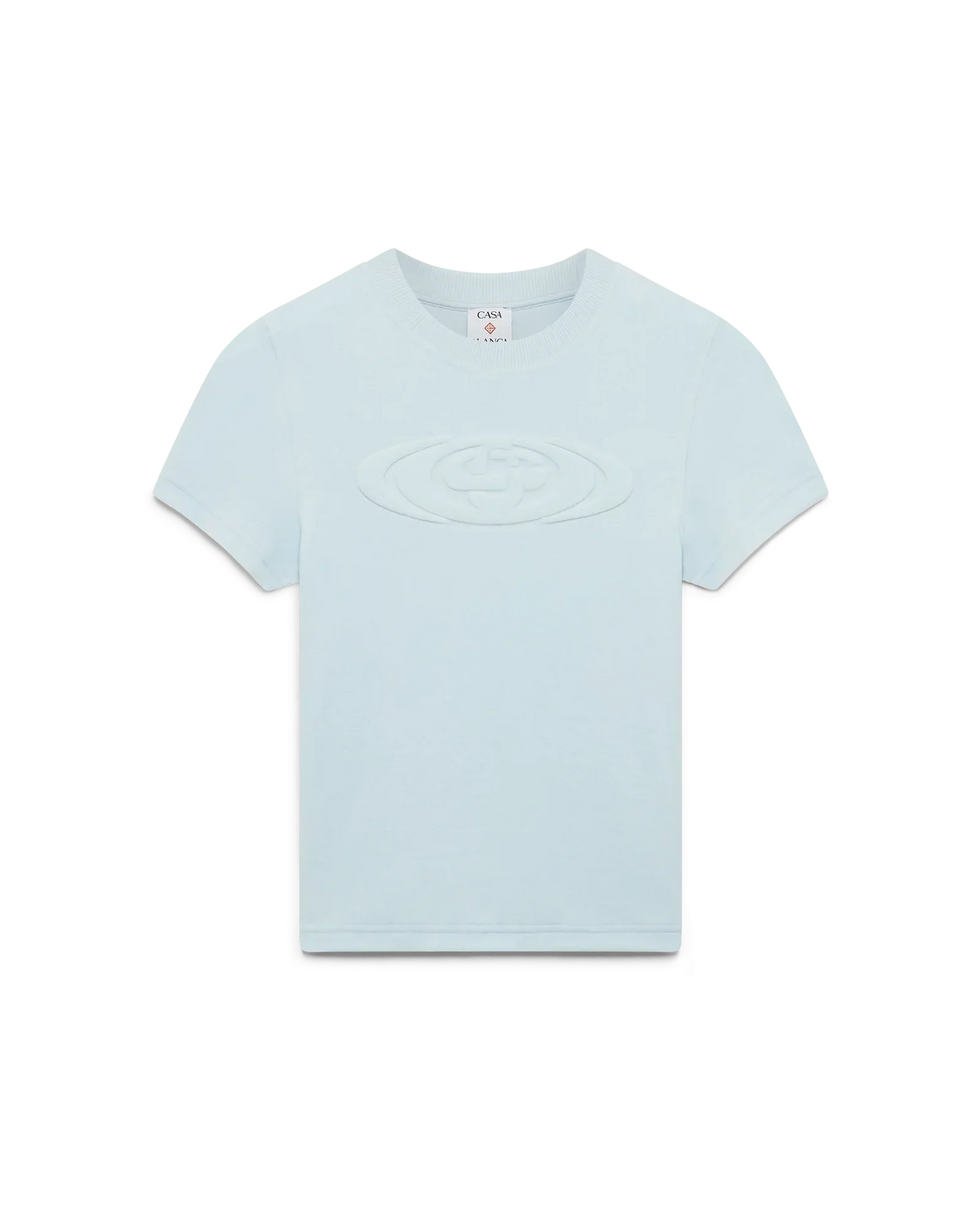 Womens Velour Short Sleeve T-Shirt | Casablanca Paris | Image 1