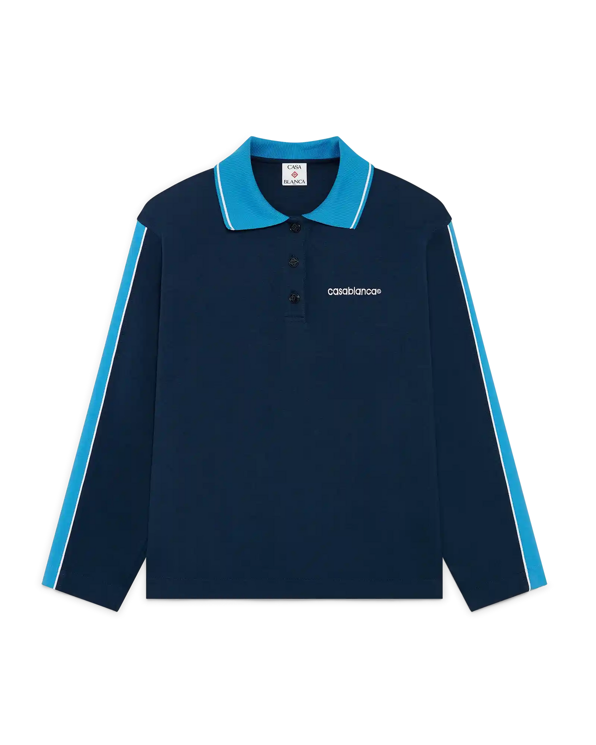 Punto Polo Collared Sweatshirt | Casablanca Paris | Image 1