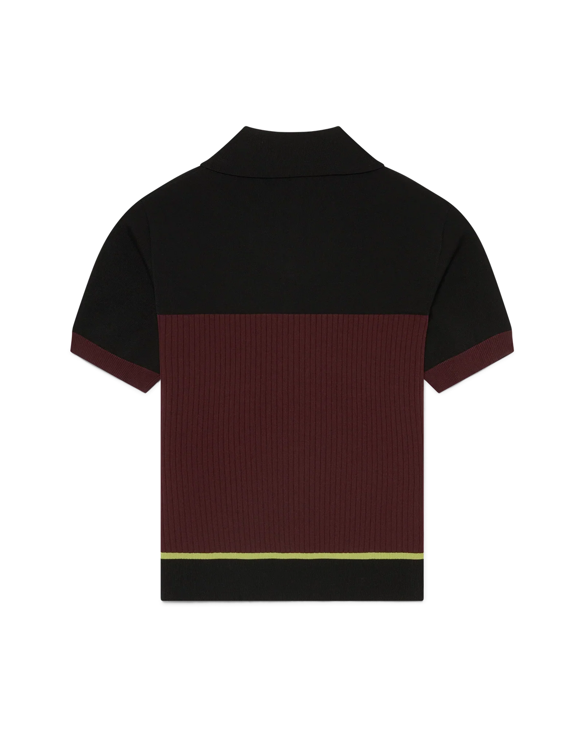 Striped Short Sleeve Polo Shirt | Casablanca Paris | Image 6